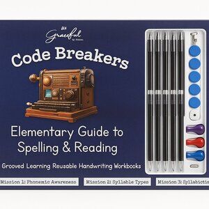 Code Breakers Mission 1 Workbook Set – Phonemic Awareness | Elementary Spelling